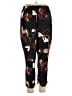 14th & Union 100% Polyester Floral Black Casual Pants Size 2X - photo 2