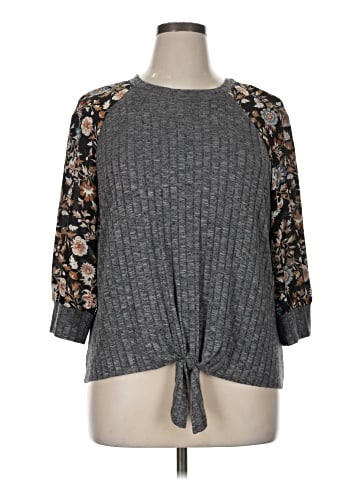 A. Byer 3/4 Sleeve Top (view 1)