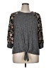 A. Byer Gray 3/4 Sleeve Top Size XL - photo 1