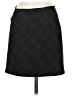 Elodie 100% Polyester Argyle Black Casual Skirt Size S - photo 2