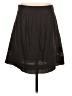 Ann Taylor LOFT Solid Black Casual Skirt Size 2 - photo 2