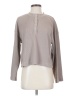 H&M Gray Long Sleeve Henley Size S - photo 1