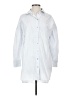 Zara Blue 3/4 Sleeve Button-Down Shirt Size XS - photo 1