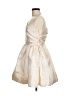 Aureta Studio 100% Polyester Ivory Cocktail Dress Size M - photo 5