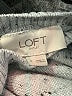 Ann Taylor LOFT Outlet Silver Pullover Sweater Size S - photo 7