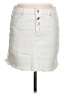 Level 99 Solid White Denim Skirt Size 28 waist - photo 1
