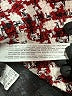 Zara Houndstooth Red Burgundy Casual Skirt Size M - photo 5
