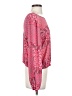 Ann Taylor LOFT 100% Polyester Pink Long Sleeve Blouse Size S - photo 4