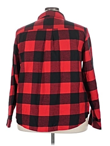 Cato Long Sleeve Button-Down Shirt (view 2)