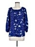 Yumi Kim 100% Polyester Blue 3/4 Sleeve Blouse Size M - photo 1