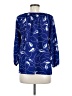 Yumi Kim 100% Polyester Blue 3/4 Sleeve Blouse Size M - photo 2