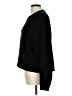 Scoop Solid Black Pullover Sweater Size L - photo 5