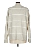 Ann Taylor LOFT Stripes Ivory Pullover Sweater Size L - photo 2