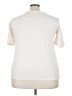Unbranded 100% Cotton Ivory Short Sleeve Blouse Size 5X - photo 2