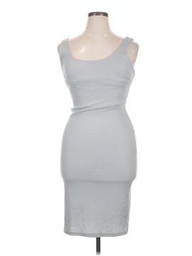 grey bodycon dress forever 21 Plus Size Metallic Mini Dress in Silver-swatch
