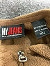 NY Jeans 100% Polyester Brown Fleece Size L - photo 6
