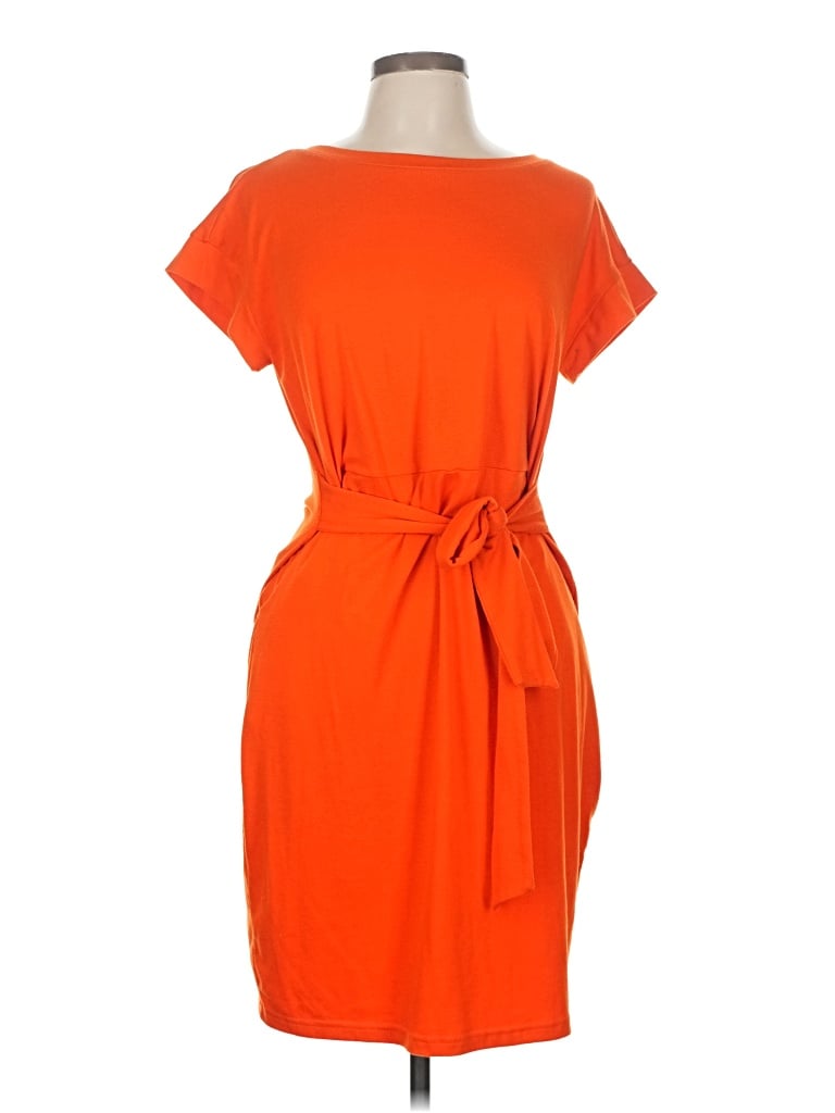 Pre-owned Merokeety Casual Dress In Orange