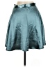 Silence and Noise 100% Polyester Metallic Teal Formal Skirt Size M - photo 2