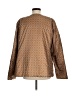 Marina Sport 100% Polyester Paisley Brown Gold Jacket Size 8 (estimated) - photo 2