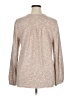 Maurices Tan Long Sleeve Blouse Size 1X - photo 2