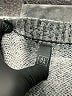 Alya Checkered-gingham Gray Pullover Sweater Size XS - photo 7