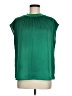 Ipekyol Green Sleeveless Blouse Size 8 - photo 1