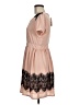 Ellison 100% Polyester Tan Casual Dress Size M - photo 5