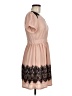 Ellison 100% Polyester Tan Casual Dress Size M - photo 4