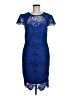 Paper Dolls 100% Polyester Blue Cocktail Dress Size 8 - photo 1