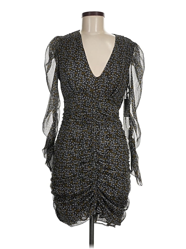 Pre-owned Astr Cocktail Dress In Gray