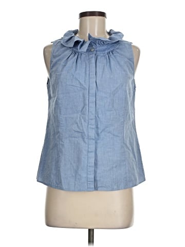 Lafayette 148 New York Sleeveless Blouse (view 1)