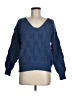 Unbranded 100% Acrylic Solid Blue Pullover Sweater Size M - photo 1
