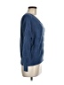 Unbranded 100% Acrylic Solid Blue Pullover Sweater Size M - photo 4