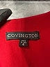 Covington Solid Red Cocktail Dress Size 6 - photo 6