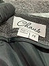 Chaus Solid Gray Formal Skirt Size 14 - photo 4