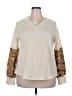 Davi & Dani Ivory Pullover Sweater Size 2X - photo 1