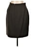 Isabel Ardee 100% Rayon Solid Black Brown Formal Skirt Size 12 - photo 2