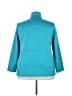 T by Talbots Teal Track Jacket Size 3X - photo 2