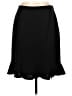 ALLAN WALLER Solid Black Formal Skirt Size 12 - photo 1