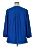 JM Collection 100% Polyester Blue 3/4 Sleeve Blouse Size XL - photo 2