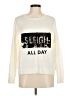 Divided by H&M Print Ivory Pullover Sweater Size M - photo 1