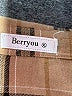 Berryou Plaid Tan Long Sleeve Button-Down Shirt Size XL - photo 7