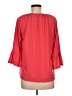 MICHAEL Michael Kors Red 3/4 Sleeve Blouse Size M - photo 2