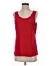 Valentina 100% Polyester Red Tank Top Size S - photo 1