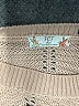 Full Circle Trends With Love 100% Acrylic Chevron-herringbone Tan Pullover Sweater Size M - photo 7