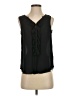 Go By Go Silk 100% Silk Black Blouse Size XS - photo 1