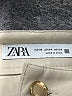 Zara Solid Ivory Khakis Size 4 - photo 7