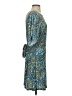 BCBGMAXAZRIA Paisley Teal Casual Dress Size XS - photo 4