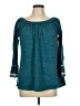 Win Win Teal 3/4 Sleeve Top Size Lg - XL - photo 1