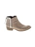 Candie's Gray Tan Ankle Boots Size 8 - photo 1